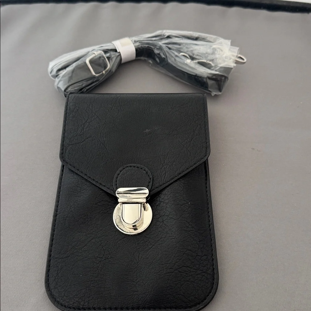 Touch Screen‎ Purse Black Phone Holder crossbody